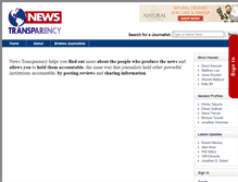 Tablet Screenshot of newstransparency.com